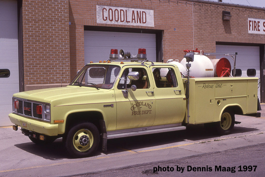 Former Goodland Fire Department Apparatus